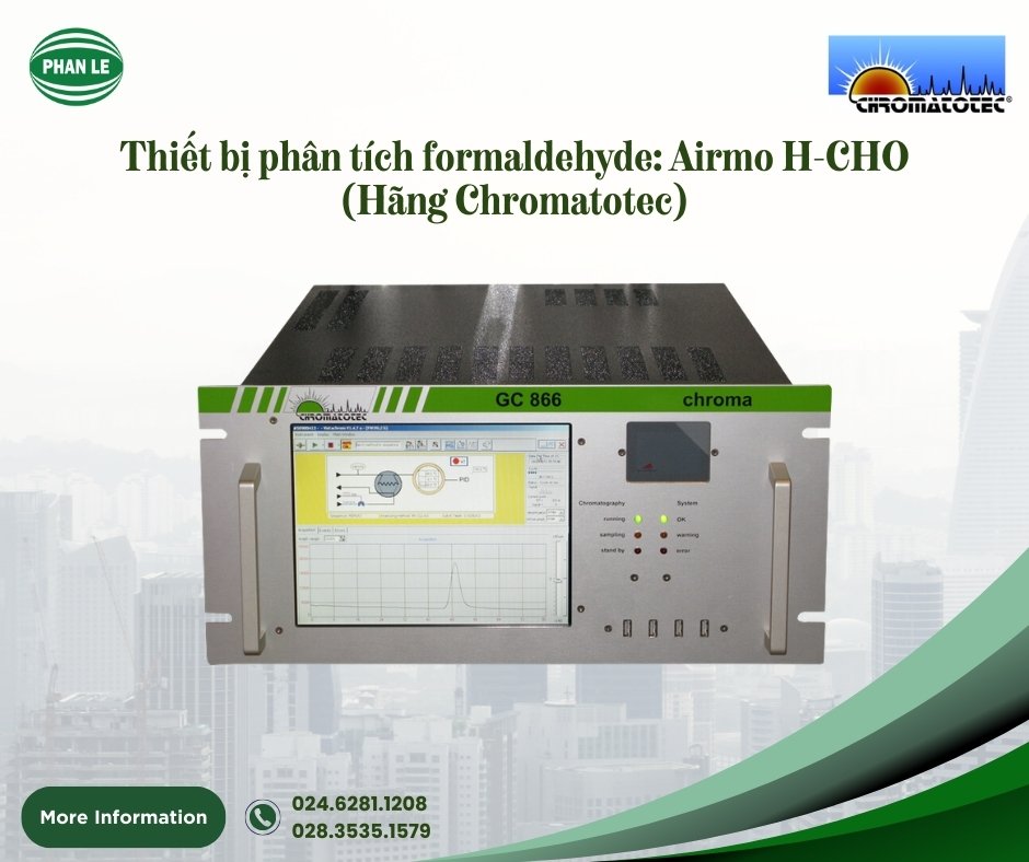 Thiết Bị Phân Tích Formaldehyde Airmo H-CHO: Giải Pháp Hiệu Quả Cho Kiểm Soát Ô Nhiễm Không Khí